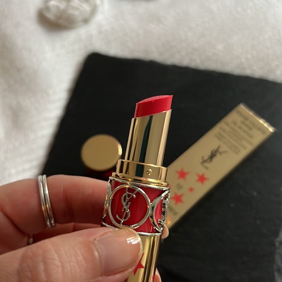 YSL rouge volupté shine coral -12 - Picture 2 of 3